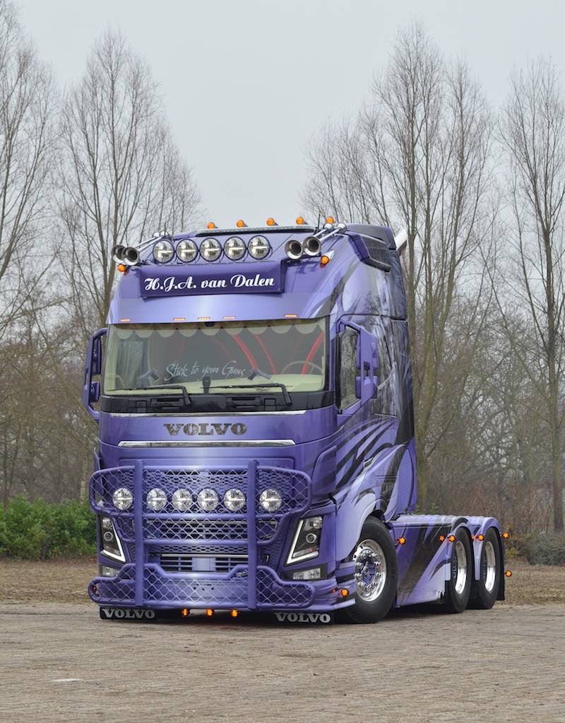 Solarguard bumper spoiler Volvo FH4/FH5 + FM5