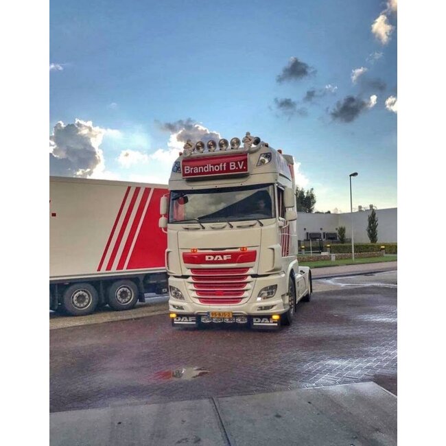 Turbo Truckparts RVS Spatlapsteunen DAF XF Euro 6