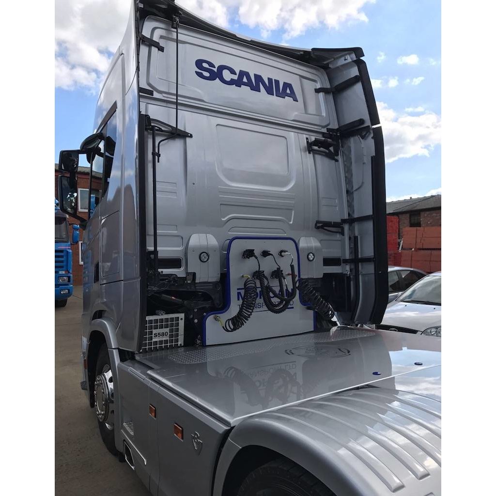 Coles Custom Luftaffjedringscover Scania S-serie
