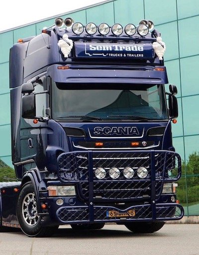 Coles Custom Zonneklep 4-/R-serie / Streamline