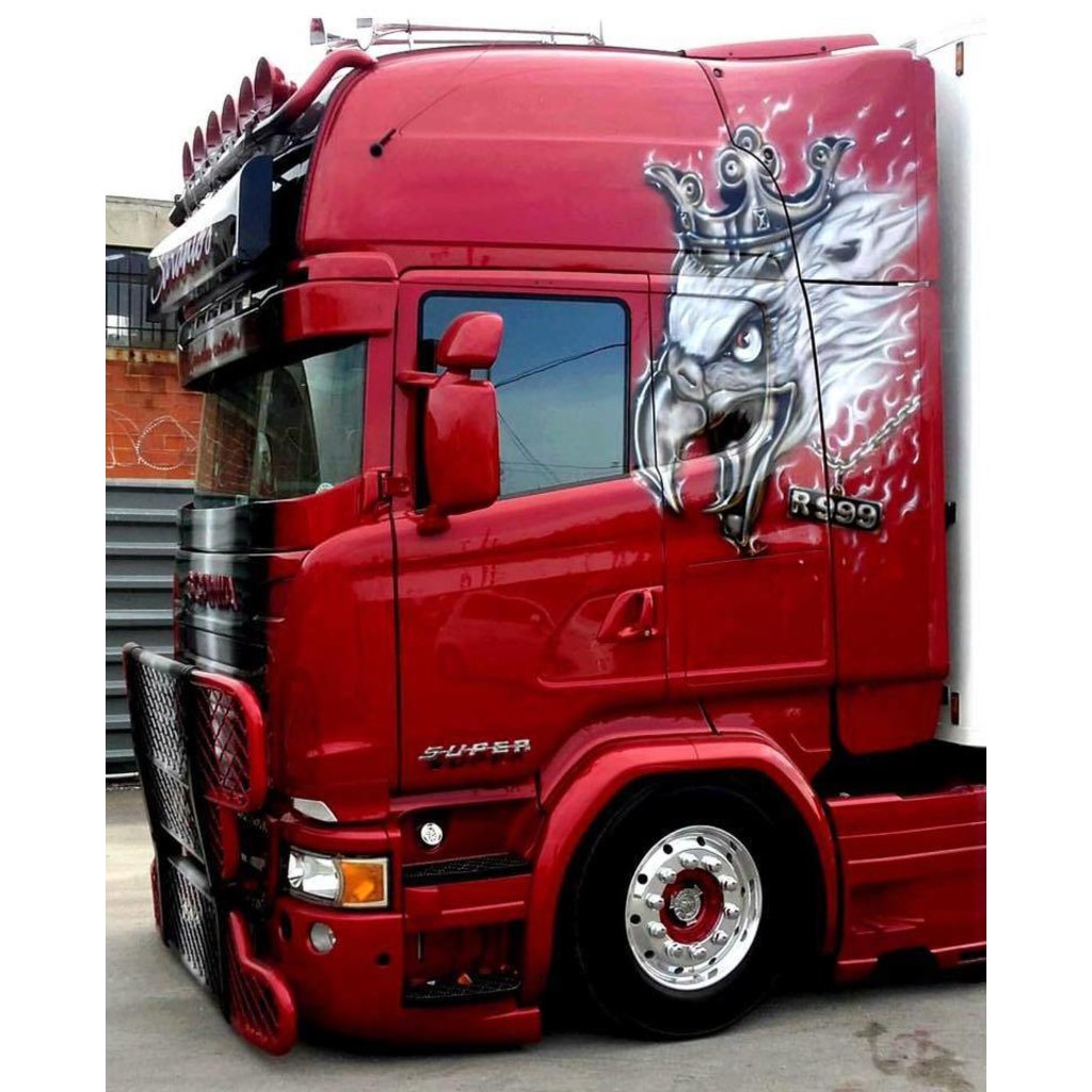 Coles Custom Windscreen Guard for Scania R and Streamline - Go-in