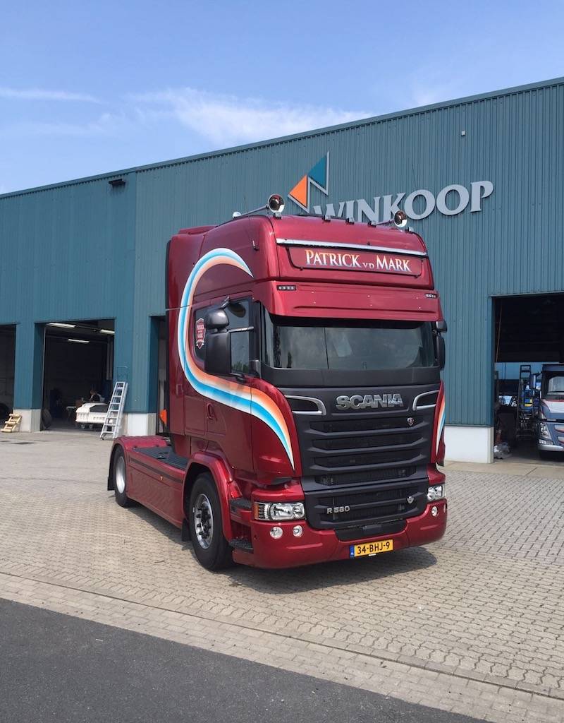 Protection de pare-brise Coles Custom Scania R