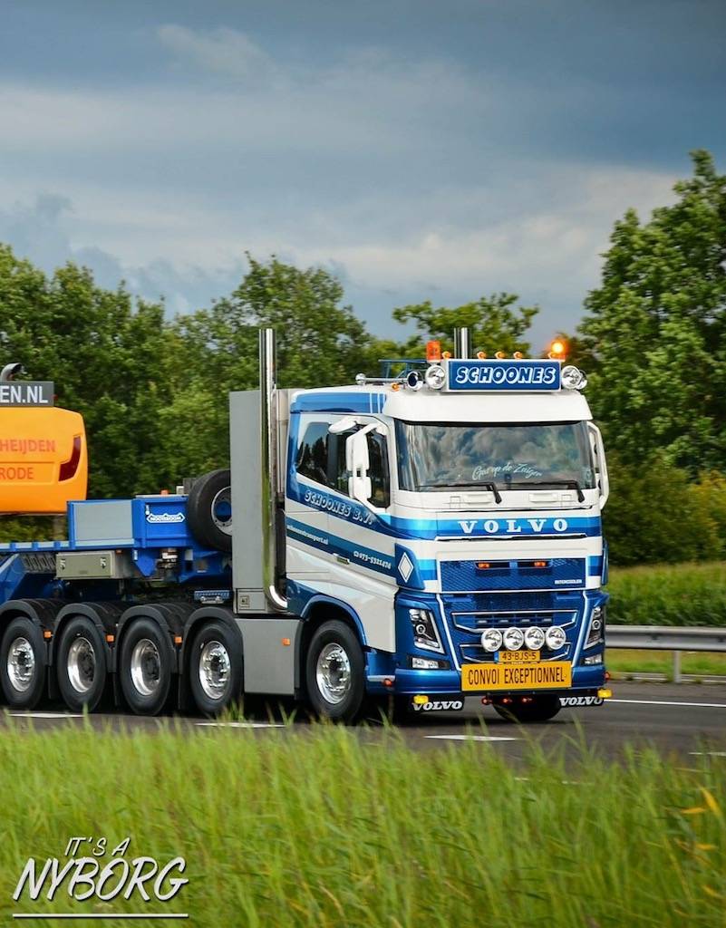 Frontplaat Volvo FH4 type 1