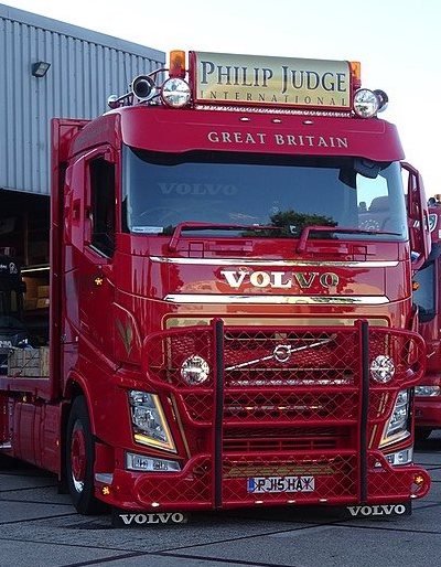Frontplaat Volvo FH4 type 1