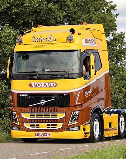 Frontplaat Volvo FH4 type 2 van deur tot deur