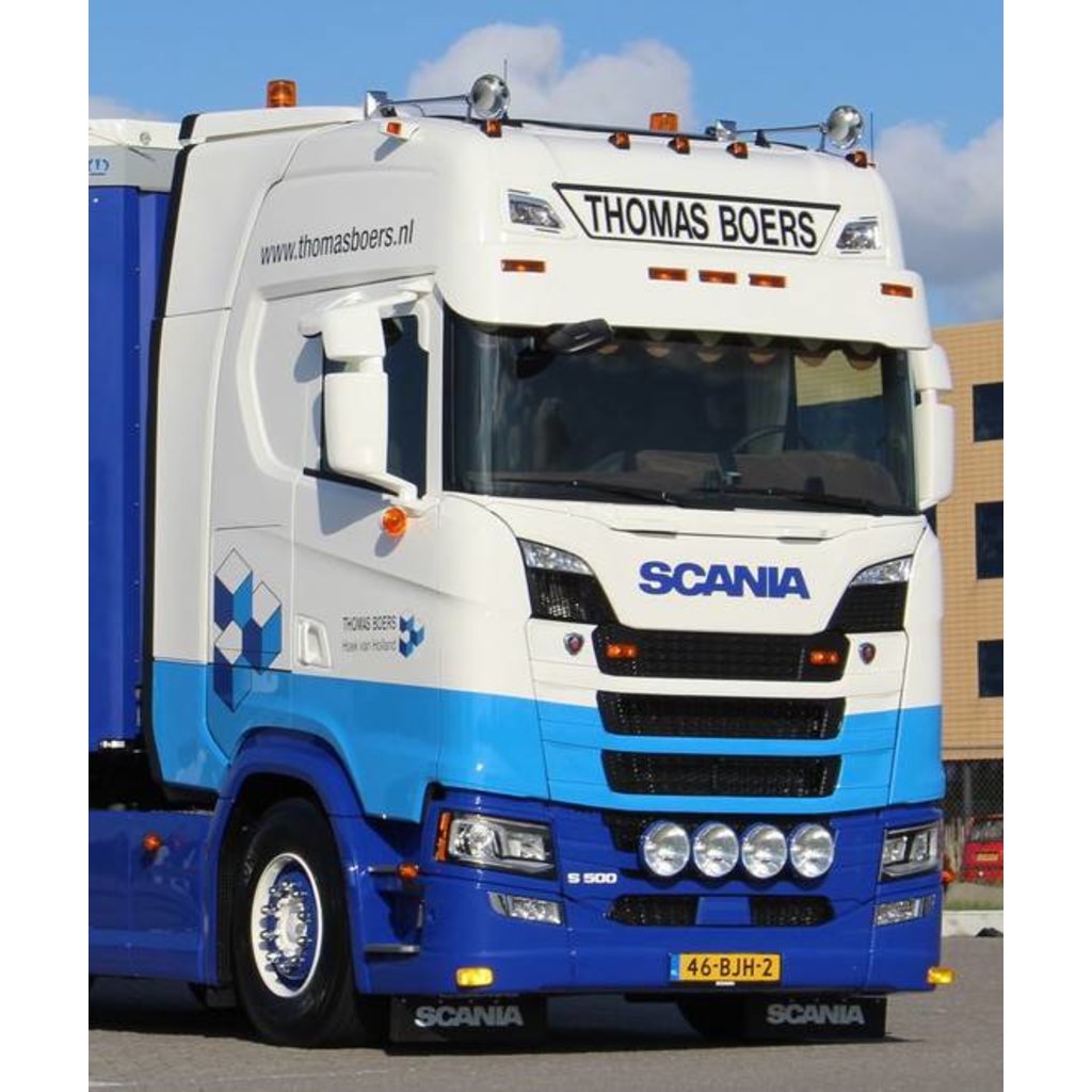 Scania NGS Pare-soleil Type 2 (5 LED en bas ) - Solar Guard