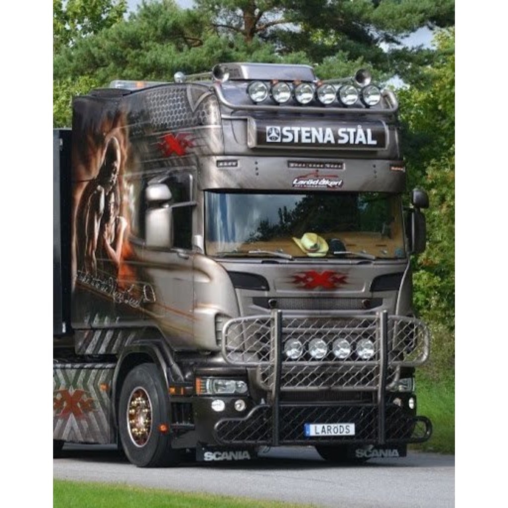 TruckStyle Sweden Eyebrows for Scania Xenon style headlights