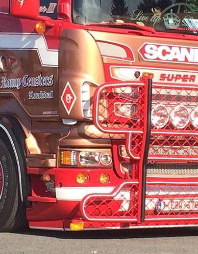 Brewki w stylu reflektorów ksenonowych do Scania