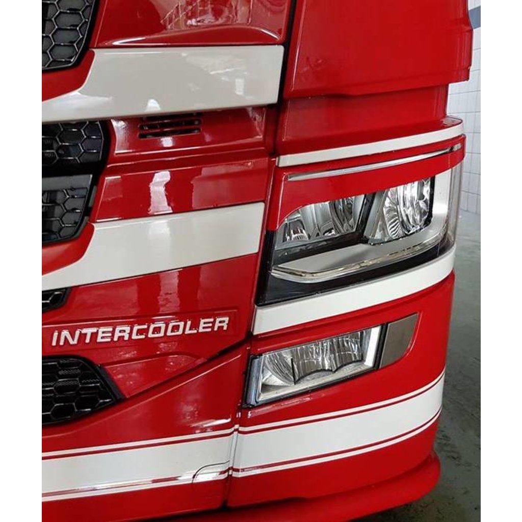 TruckStyle Sweden Headlamp eyebrows for Scania Nextgen