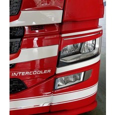 TruckStyle Sweden Headlamp eyebrows for Scania Nextgen