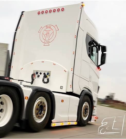 Achterwand voor Scania Nextgen S