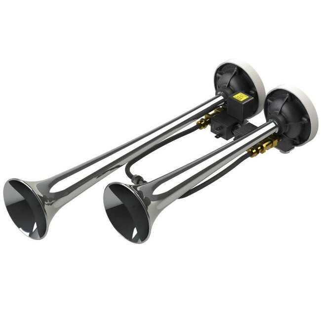 Horn mit 2 wechselnden Tönen (P.B. Kok-Hupe)