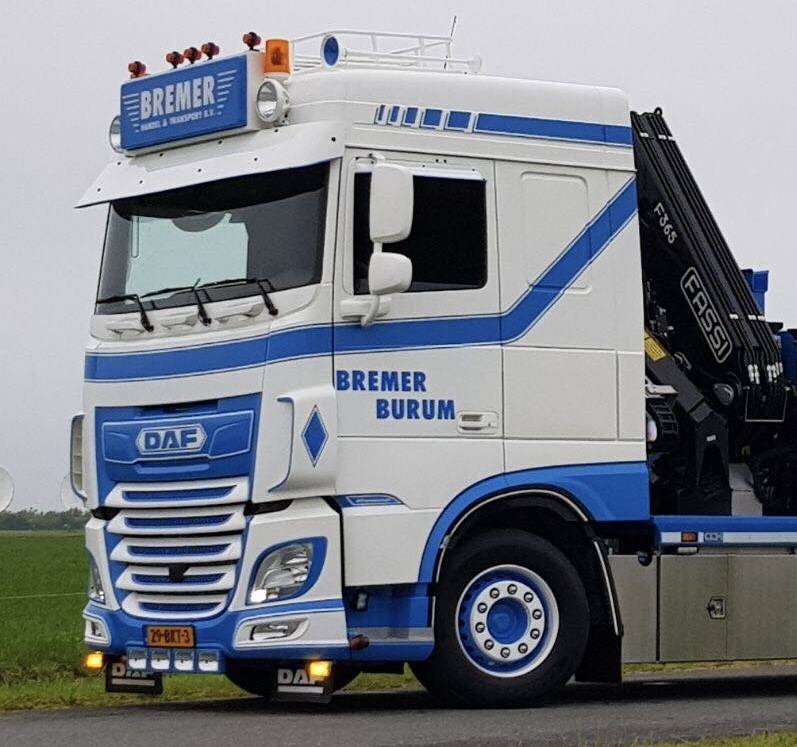 Grande visière Fox Parts DAF XF Space Cab