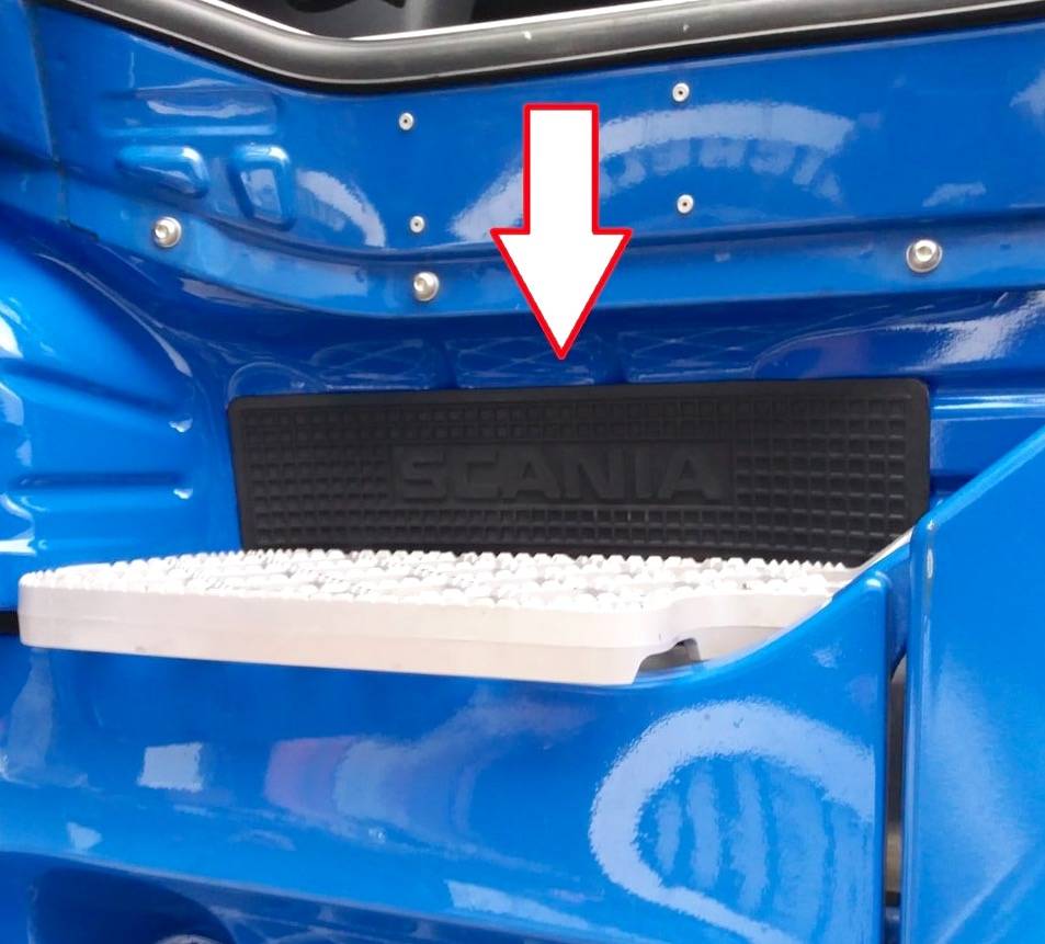 Instaprubber van Scania 2 serie