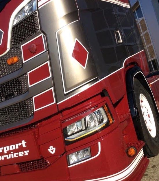 Brewki do reflektorów Scania Nextgen