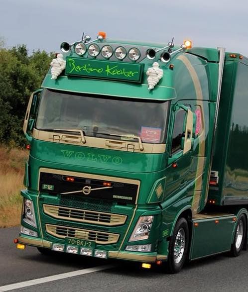 Oranje of warm wit LED dagrijverlichting Volvo FH4 +2016