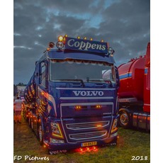 Volvo Orangefärgade eller varma vita LED-varselljus, Volvo FH4 2016+