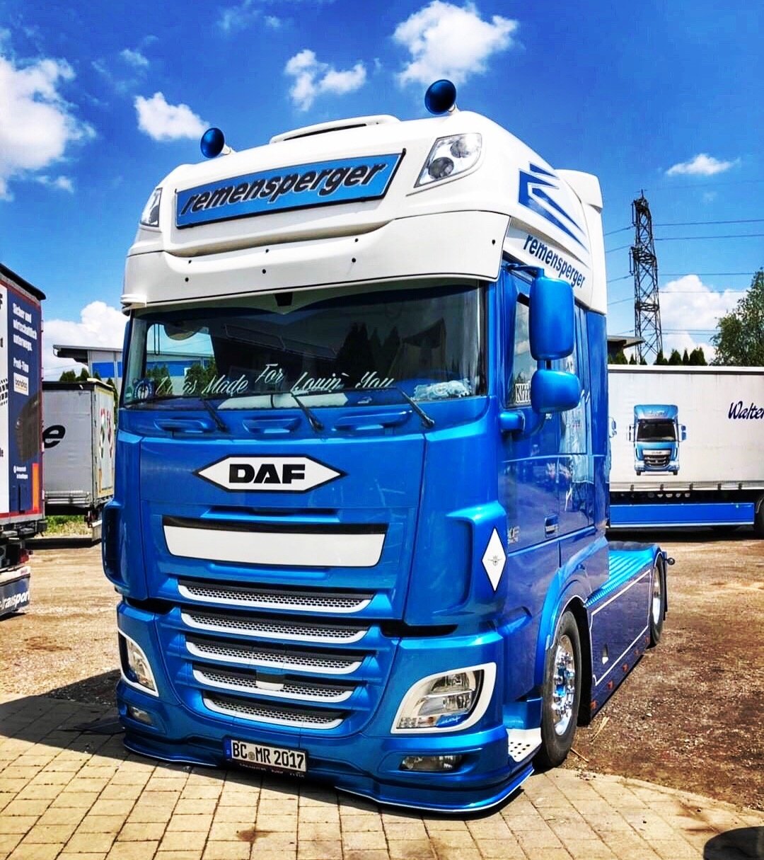 Solarguard Visière Solarguard DAF XF SSC