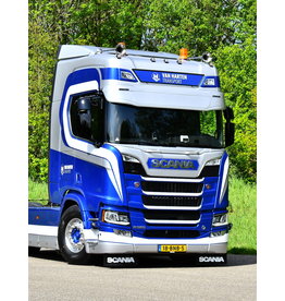 Satnordic Enseigne lumineuse lisse Scania NGS 138 x 23 cm
