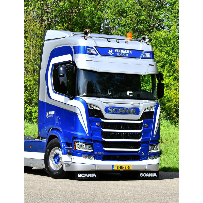 Satnordic Enseigne lumineuse lisse Scania NGS 138 x 23 cm