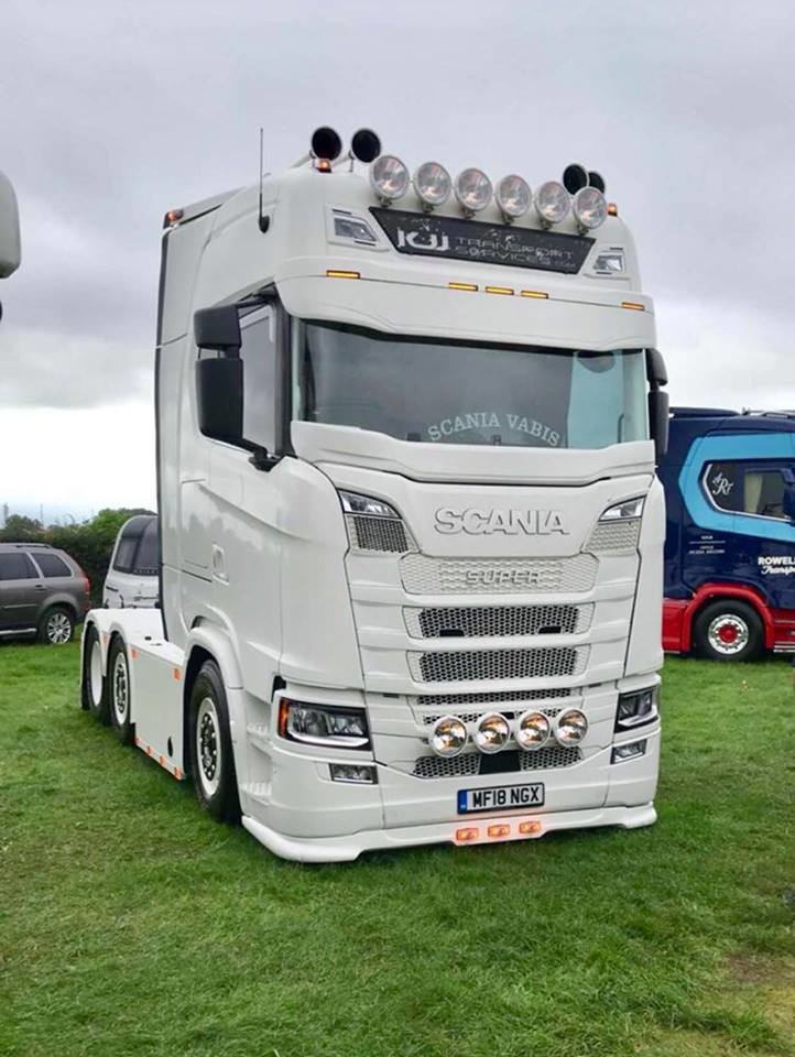 LED Lichtplaat Scania NG 136x23 cm