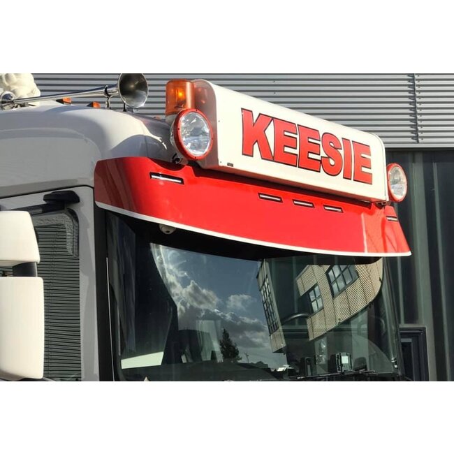 Lightboard brackets (set) Scania NG with Fox Parts sunvisor