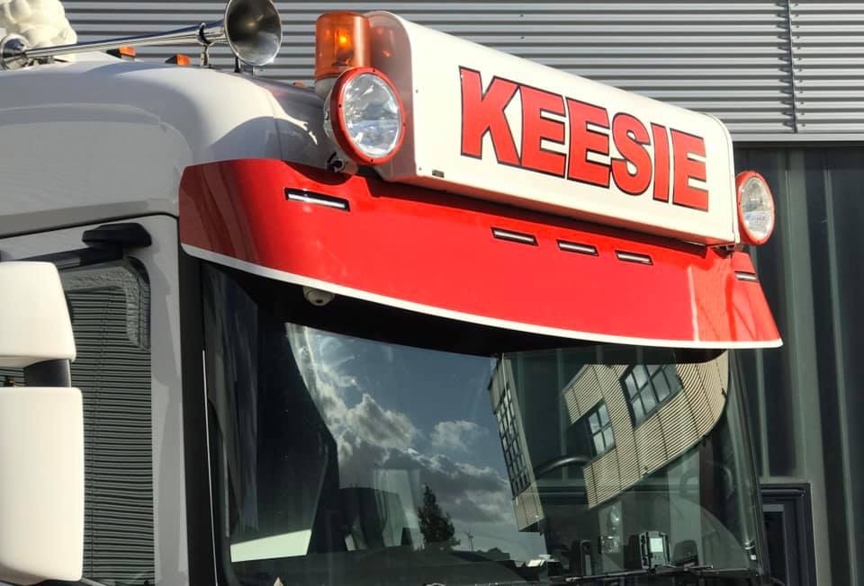 Lichtbaksteunen (set) voor Scania NextGen met Fox Parts zonneklep