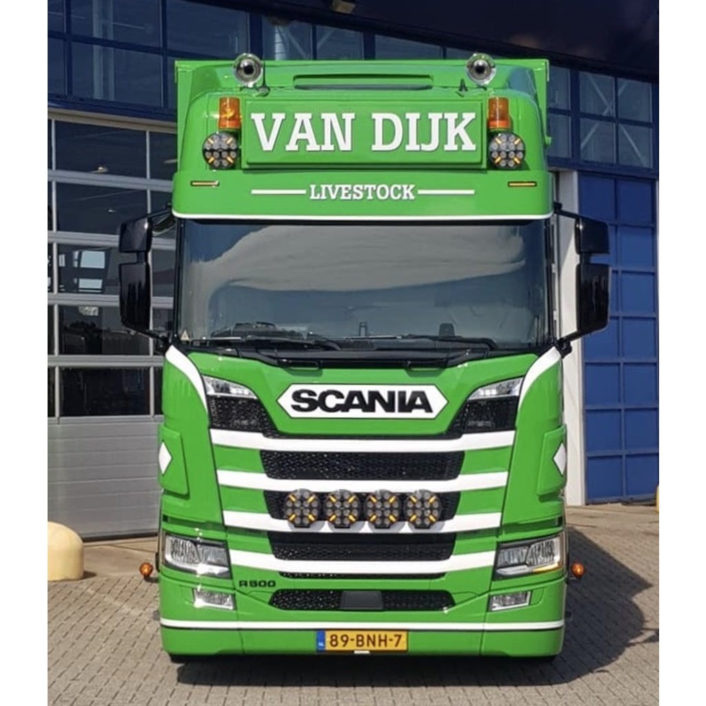 Scania Lichtbaksteunen (set) voor Scania NextGen met Fox Parts zonneklep