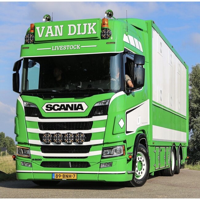 Ledson Pollux 9+ verstraler met oranje en wit stadslicht!