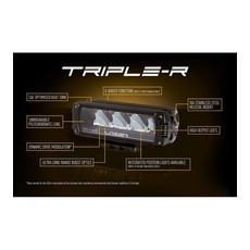 Lazer Lazer Triple-R 750 zwart met positielicht 230mm