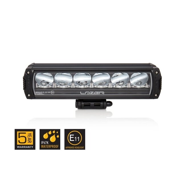 Lazer Triple-R 850 i sort med positionslys 322 mm