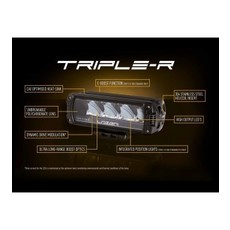 Lazer Lazer Triple-R 1000 schwarz mit Positionsleuchte 410 mm