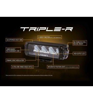 Lazer Triple-R 1000 black with positionlight 410mm