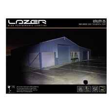 Lazer Lazer Utility-25 LED-arbejdslampe med 5 års garanti!