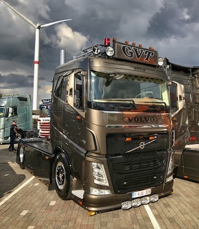 Solarguard solskærmsforlænger til Volvo FH4/FH5