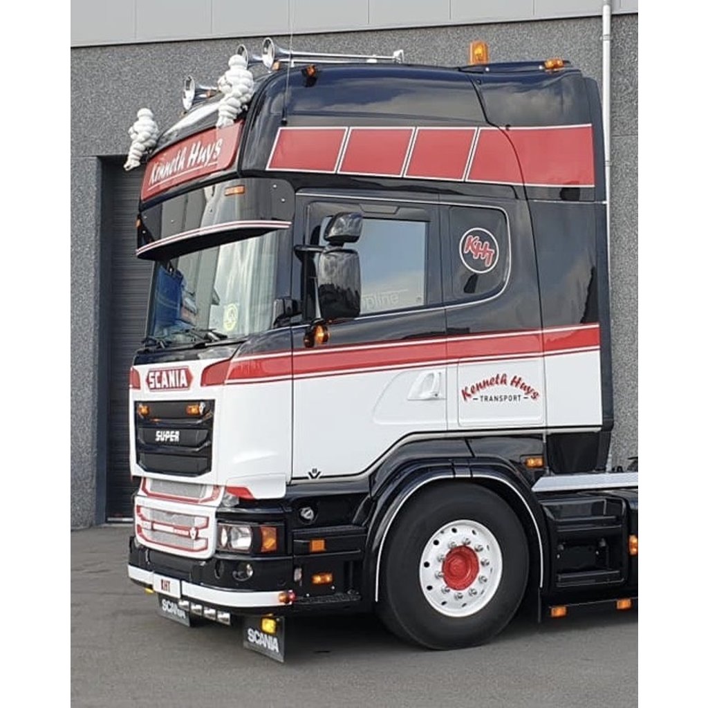 Scania Rustfri solskærm Scania 4-serien/R-serien