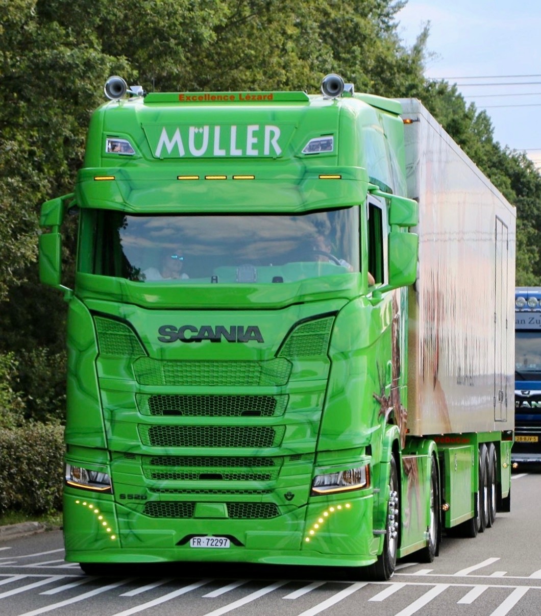 Coles Custom Osłona przedniej szyby Coles Custom Scania NextGen