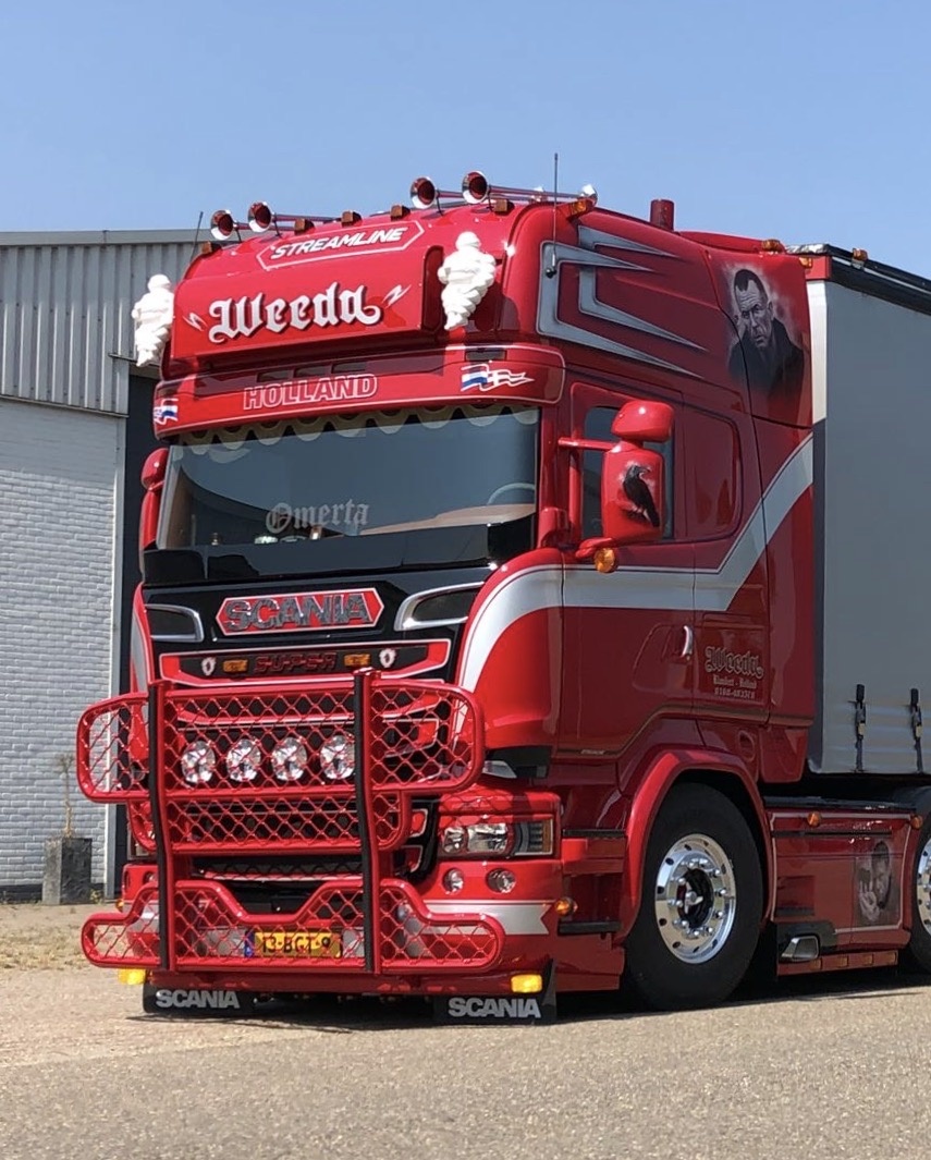 Protection de pare-brise Coles Custom Scania R
