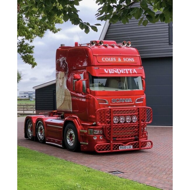 Coles Custom-stenskottskydd, Scania R