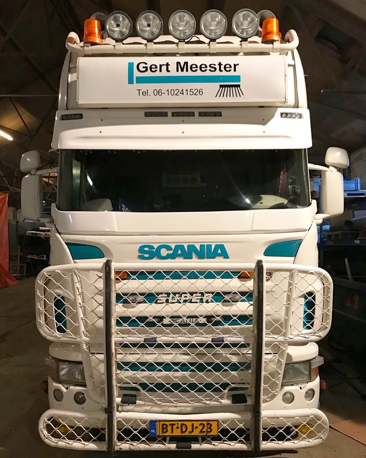 Protection de pare-brise Coles Custom Scania R