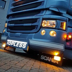 Scania Scania stänkskydd, 65 x 43 cm