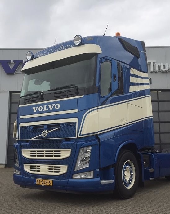 Verstraler steunenset voor Volvo FH4/FH5