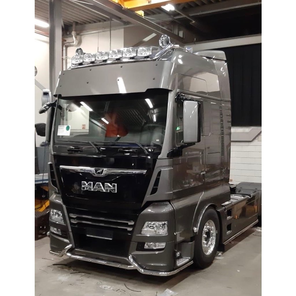 Visière Fox Parts en aluminium pour MAN TGX 2021