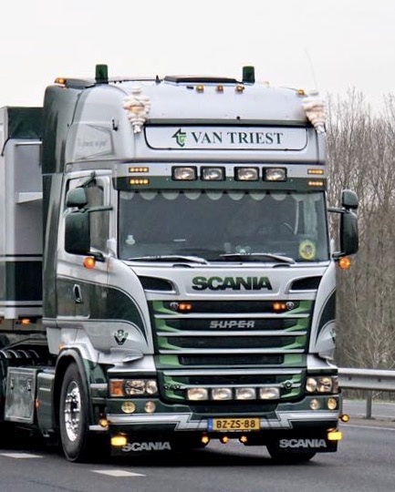 LED Lichtplaat Scania Topline 164x25cm