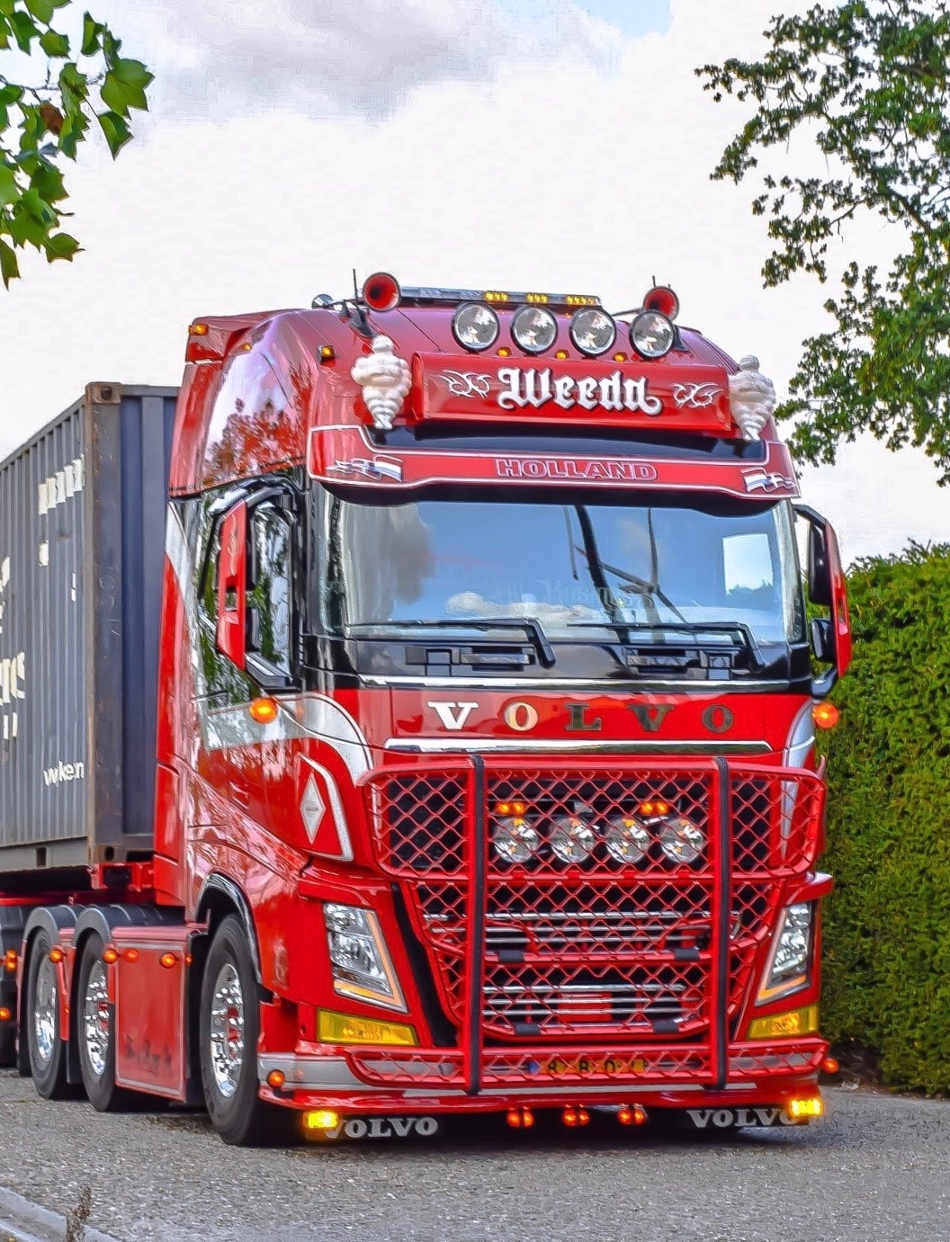 Przednie orurowanie Trux Volvo FH4 / FH5