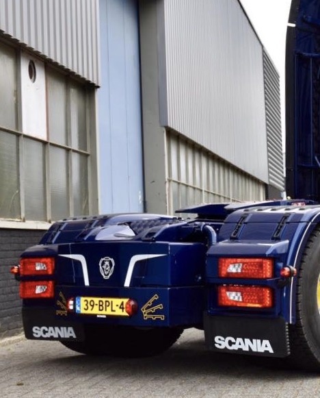 Accubak onderbouw voor Scania R / NG
