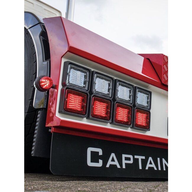 Strands Izeled LED taillight with Clear lens