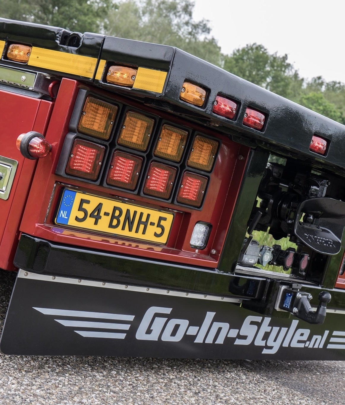 Strands Izeled fyrkantigt LED-backljus
