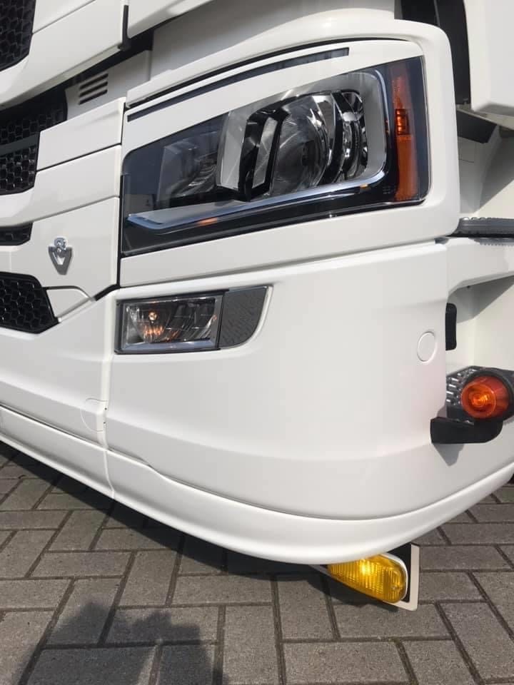 CP Tuning kofangerspoiler Scania NextGen lav kofanger