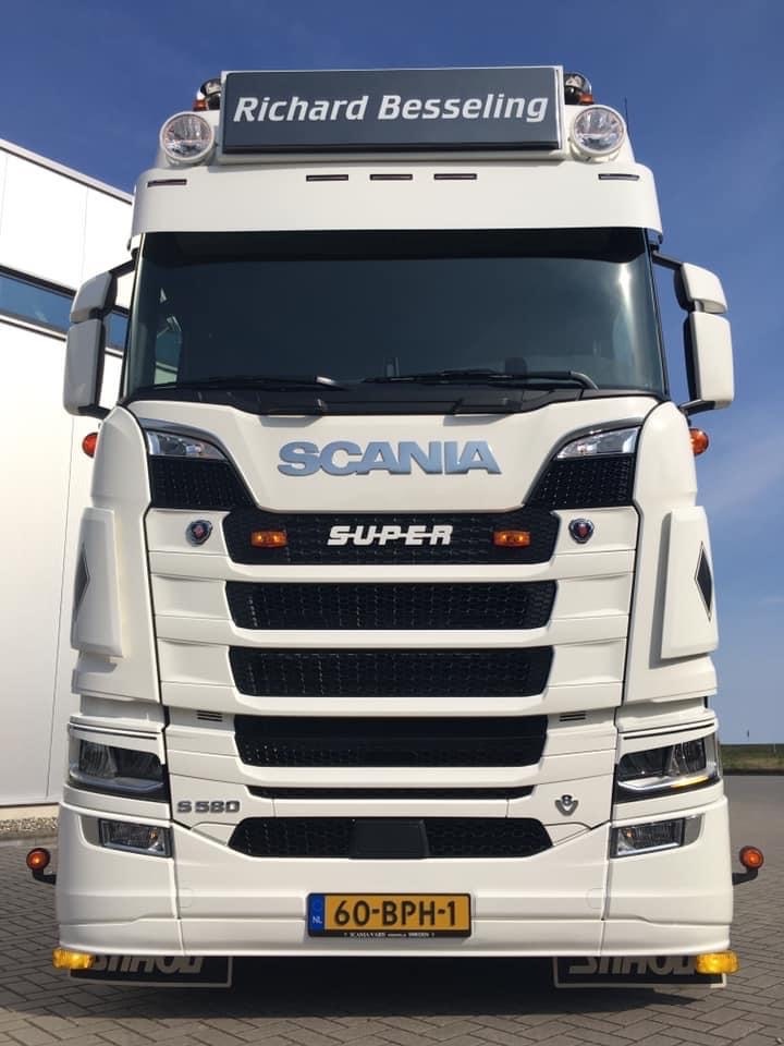 CP Tuning kofangerspoiler Scania NextGen lav kofanger